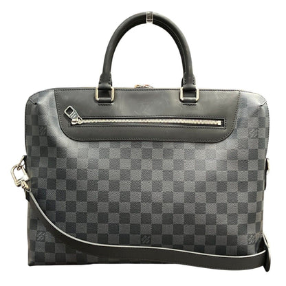 Louis Vuitton Pdj Porte Documents Jules NM Damier Graphite Business Bag Canvas