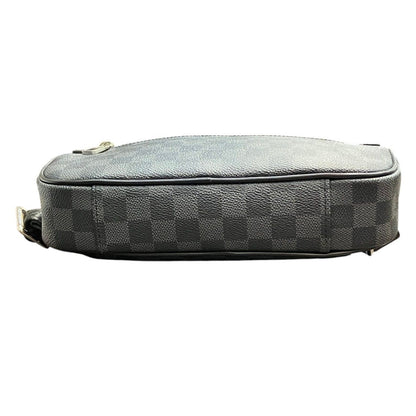 Louis Vuitton Damier Graphite Ambler Belt Bag Canvas Leather — view 3