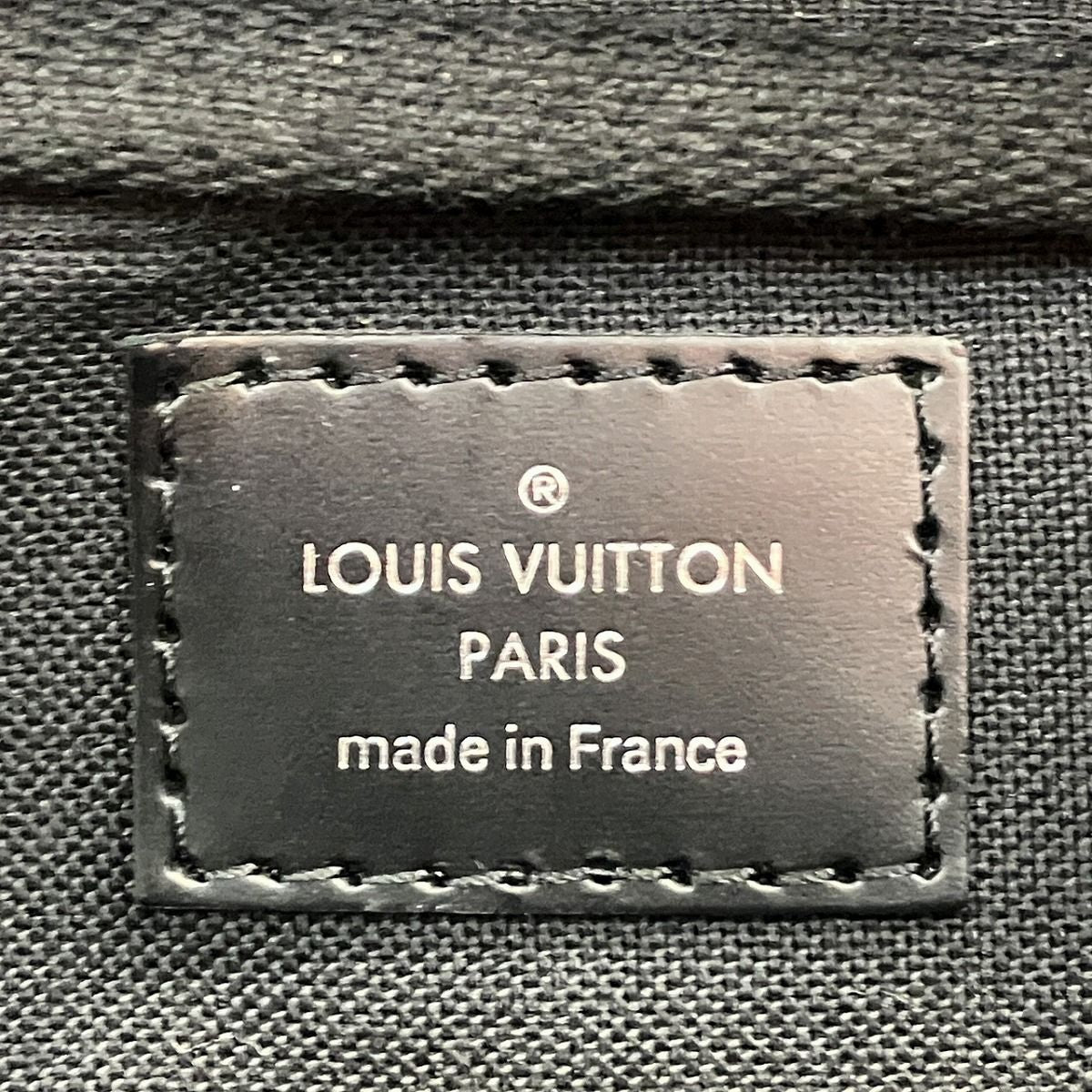 Louis Vuitton Damier Graphite Ambler Belt Bag Canvas Leather — view 4