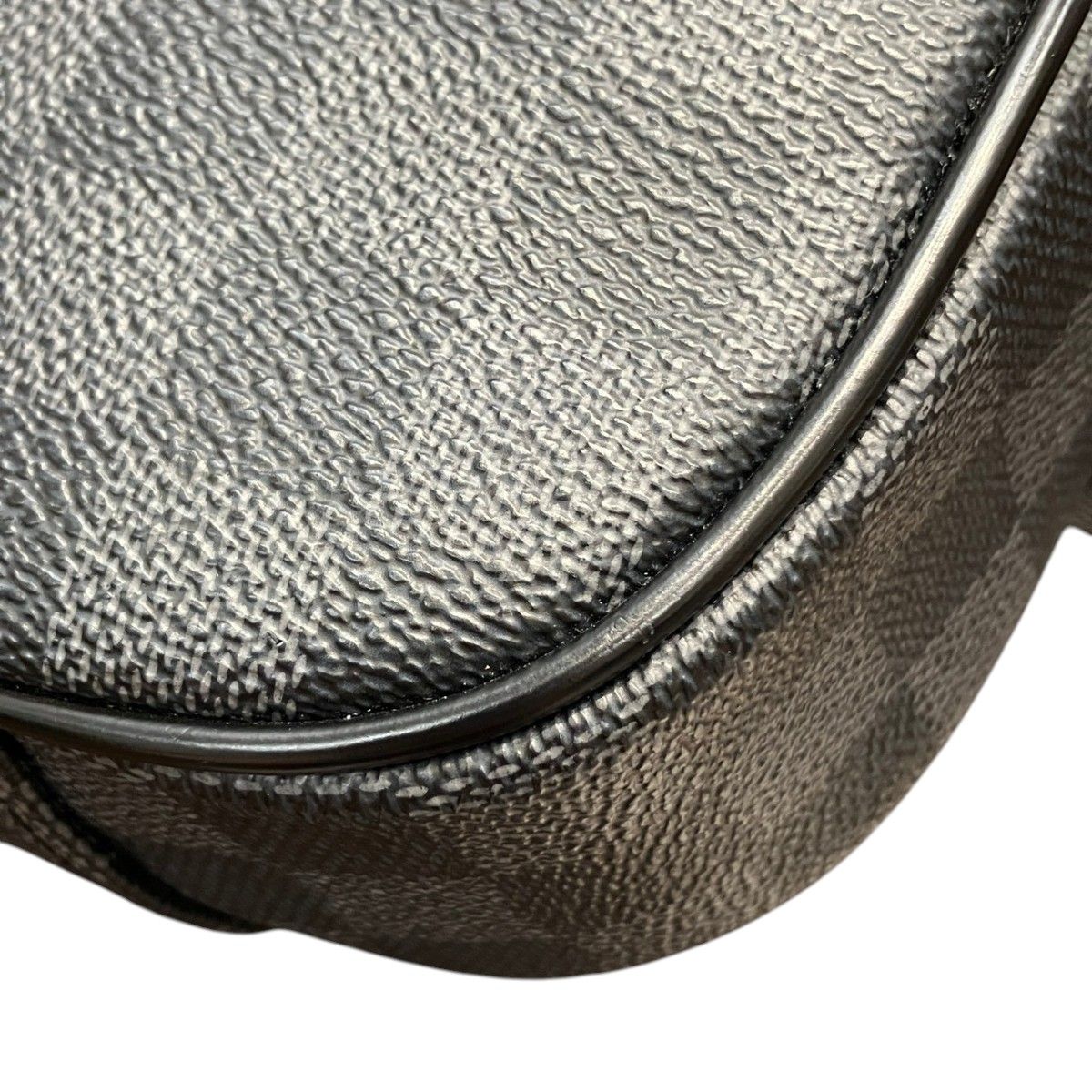Louis Vuitton Damier Graphite Ambler Belt Bag Canvas Leather — view 7