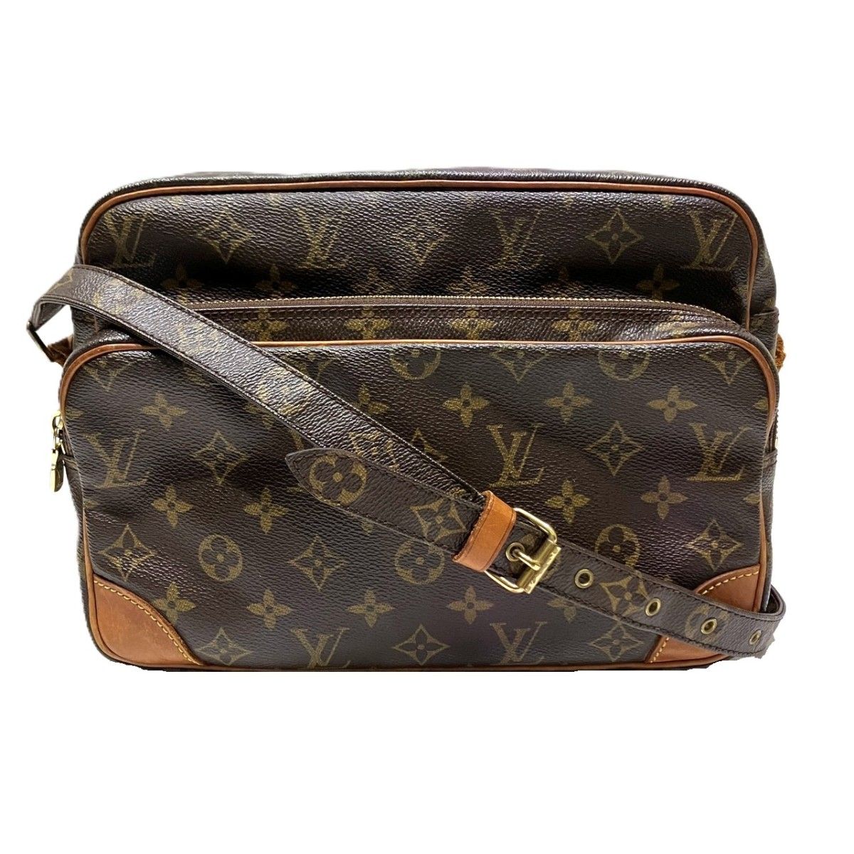 Louis Vuitton Nile Monogram Shoulder Bag Canvas
