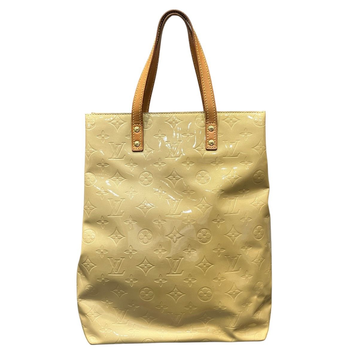 Louis Vuitton Reed MM Vernis Handbag Patent Leather — view 2