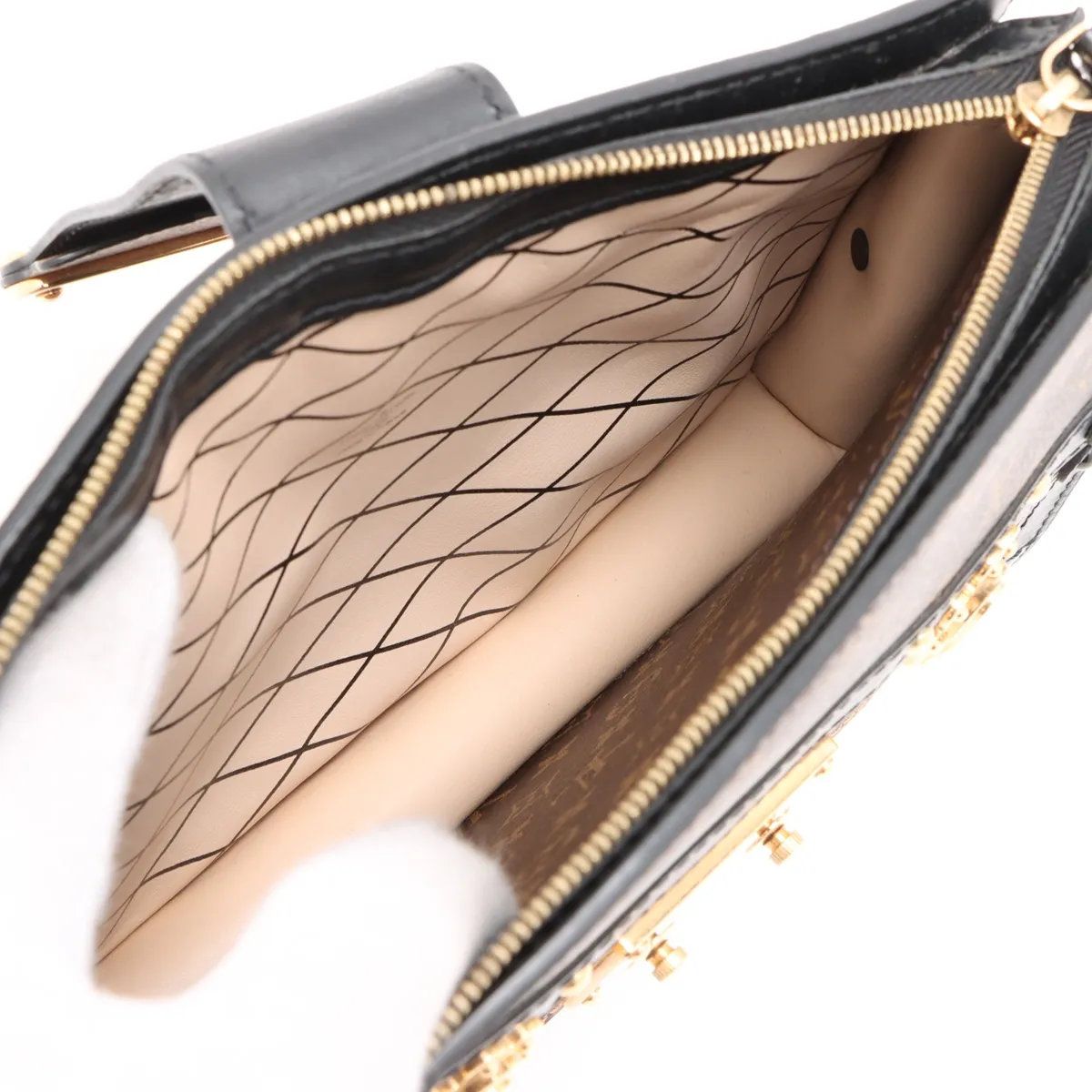 Louis Vuitton Monogram Reverse Trunk Clutch — view 6