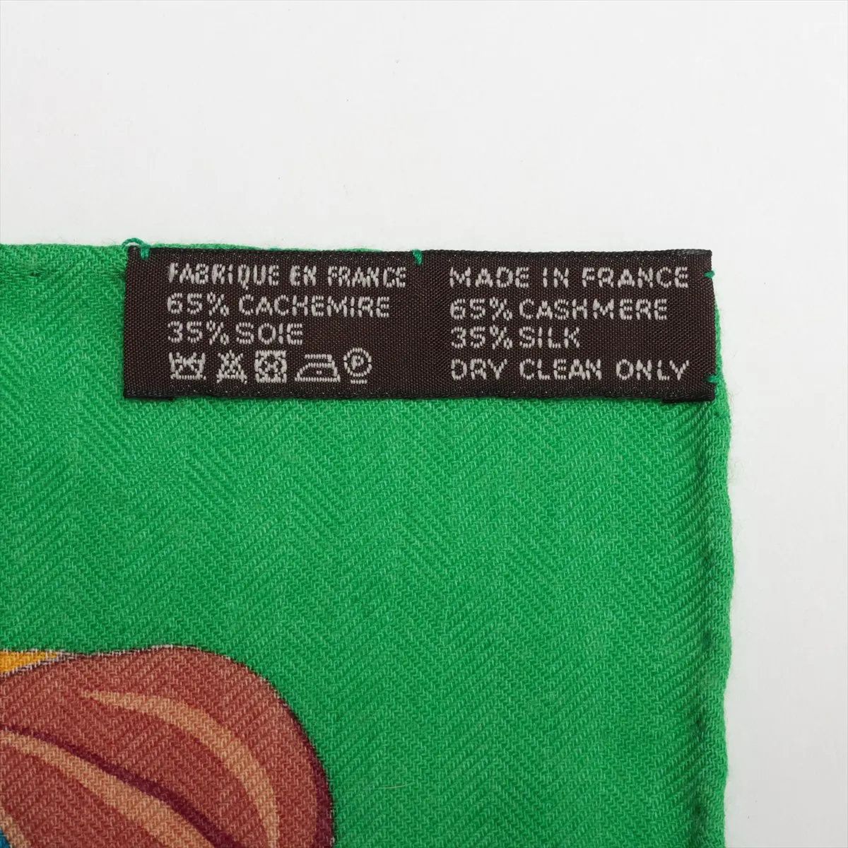 Hermes Tagged Carre Jian 140 Cashmere Flamingo Party Casisil Scarf — view 6