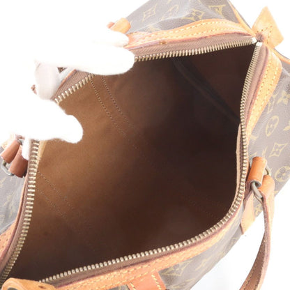 Louis Vuitton Monogram Sac Souple 35 Leather Boston Bag Tote Carry — view 7