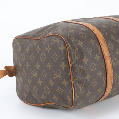 Louis Vuitton Monogram Sac Souple 35 Leather Boston Bag Tote Carry — view 5