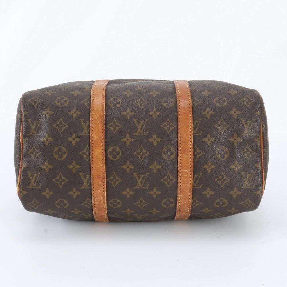 Louis Vuitton Monogram Sac Souple 35 Leather Boston Bag Tote Carry — view 6