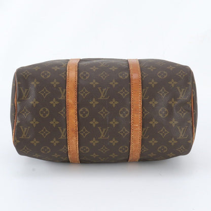 Louis Vuitton Monogram Sac Souple 35 Leather Boston Bag Tote Carry — view 6