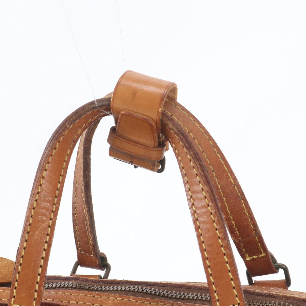 Louis Vuitton Monogram Sac Souple 35 Leather Boston Bag Tote Carry — view 2