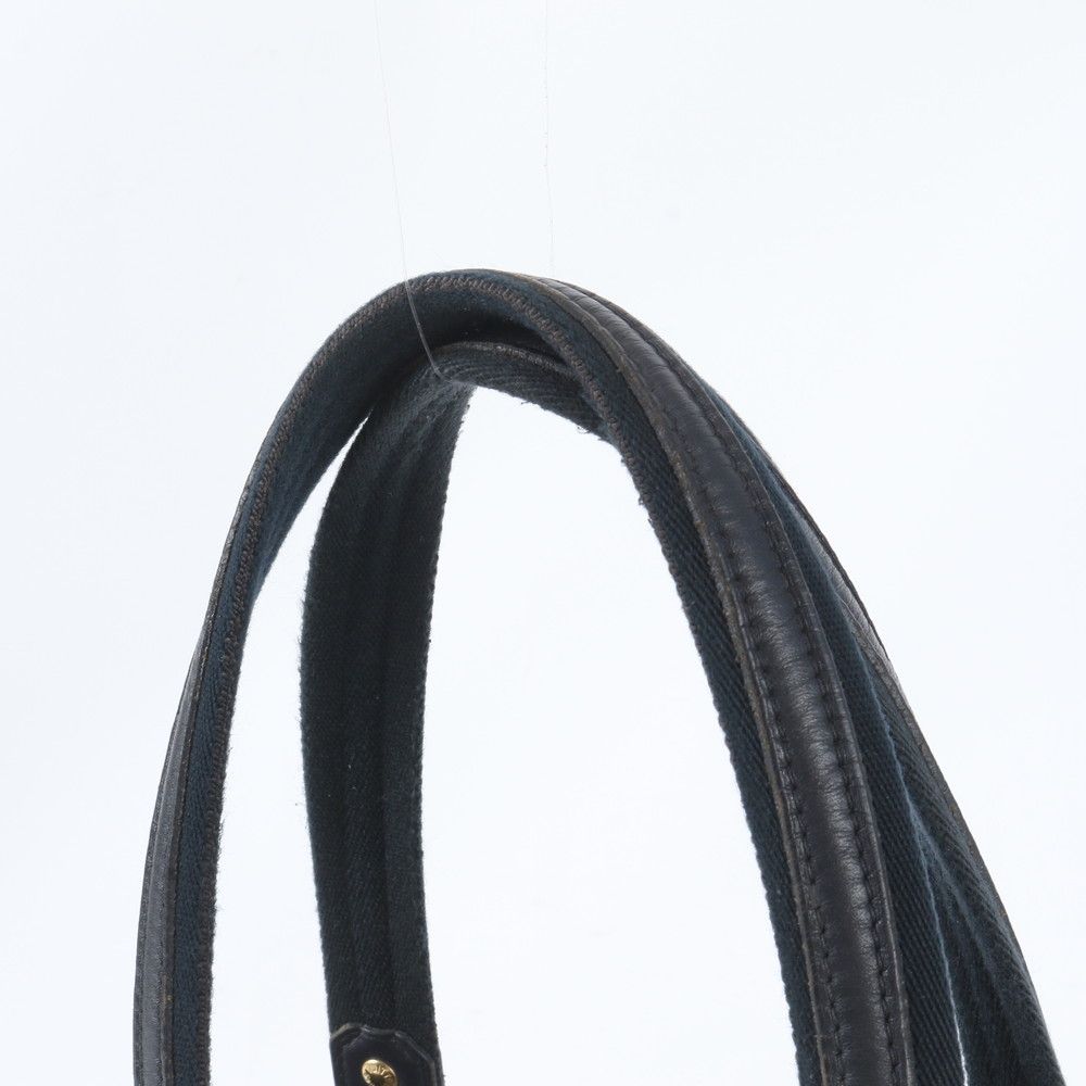 Louis Vuitton Monogram Mini Lucille GM Blue Leather Tote Bag Shoulder — view 2