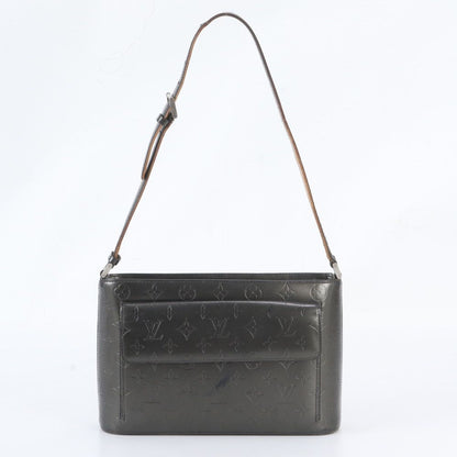 Louis Vuitton Monogram Matte Alston Leather Shoulder Bag Tote Handbag
