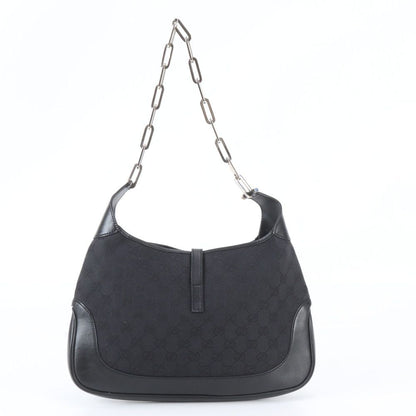 Gucci GG Canvas Jackie 001 Leather Chain Shoulder Bag Tote — view 3