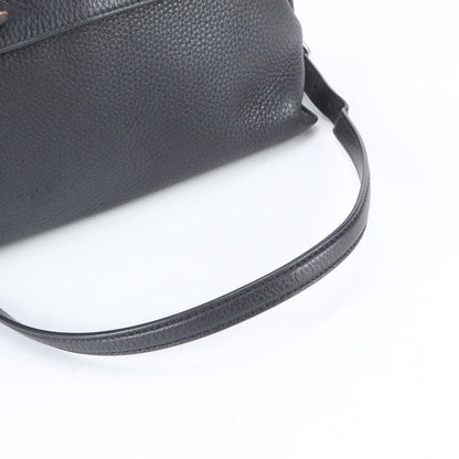 Gucci Bamboo Daily Leather 2-Way Shoulder Bag Crossbody Tote Black — view 3