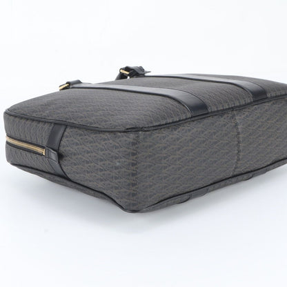 Saint Laurent Paris YSL Monogram All Over Pattern Leather Business Document — view 5