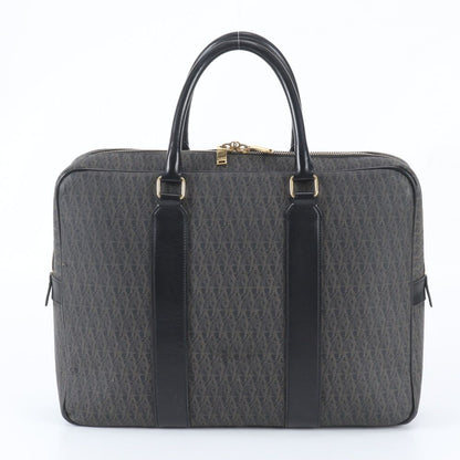 Saint Laurent Paris YSL Monogram All Over Pattern Leather Business Document — view 3
