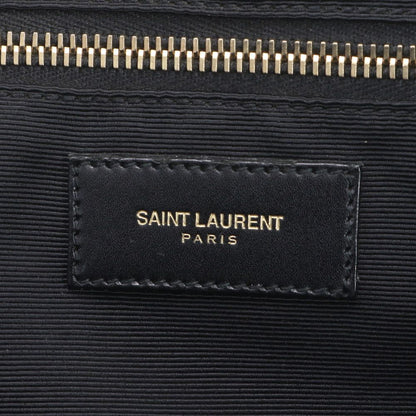 Saint Laurent Paris YSL Monogram All Over Pattern Leather Business Document — view 8