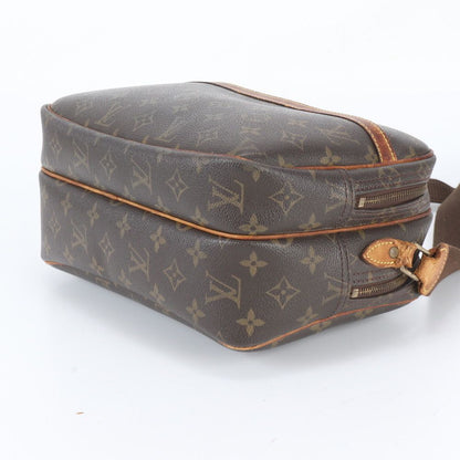 Louis Vuitton Monogram Reporter PM Leather Shoulder Bag Crossbody Messenger — view 4