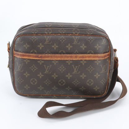 Louis Vuitton Monogram Reporter PM Leather Shoulder Bag Crossbody Messenger