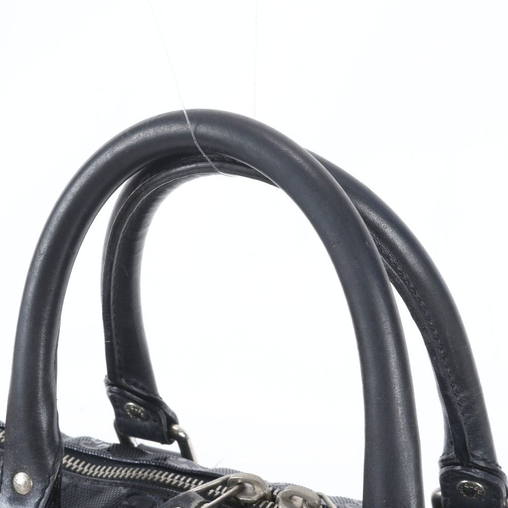Gucci GG Supreme Leather Business Document Briefcase Tote Bag Navy — view 2