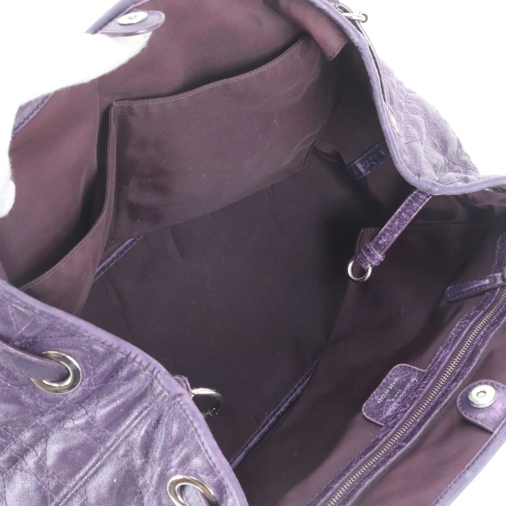 Dior Cannage Panarea Leather Tote Bag Shoulder Hand A4 — view 7