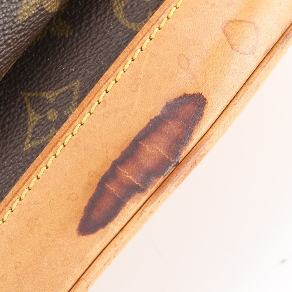 Louis Vuitton Monogram Montsouris GM Leather Backpack Shoulder Bag — view 8