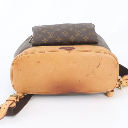 Louis Vuitton Monogram Montsouris GM Leather Backpack Shoulder Bag — view 6
