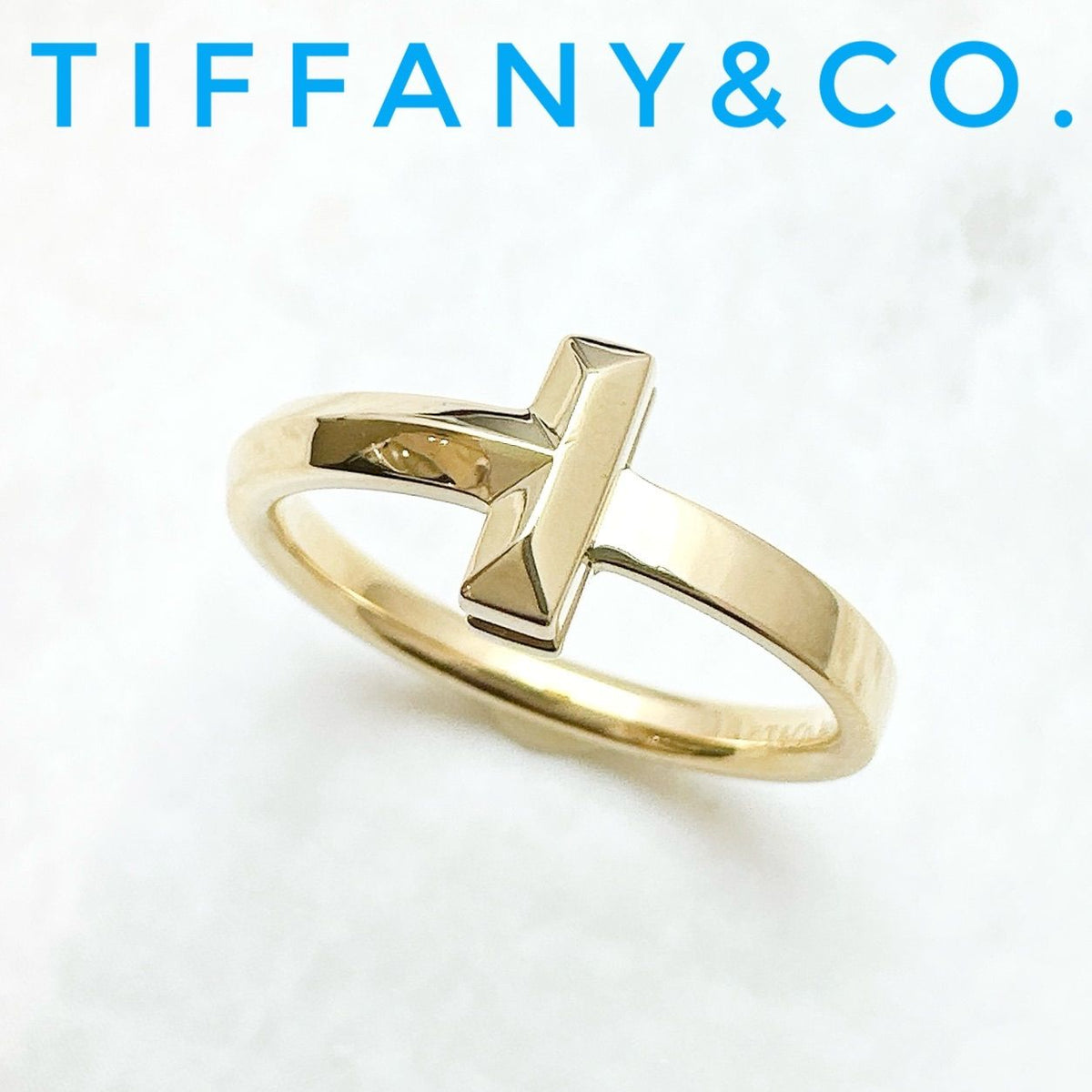Tiffany & Co T One Yellow Gold Ring