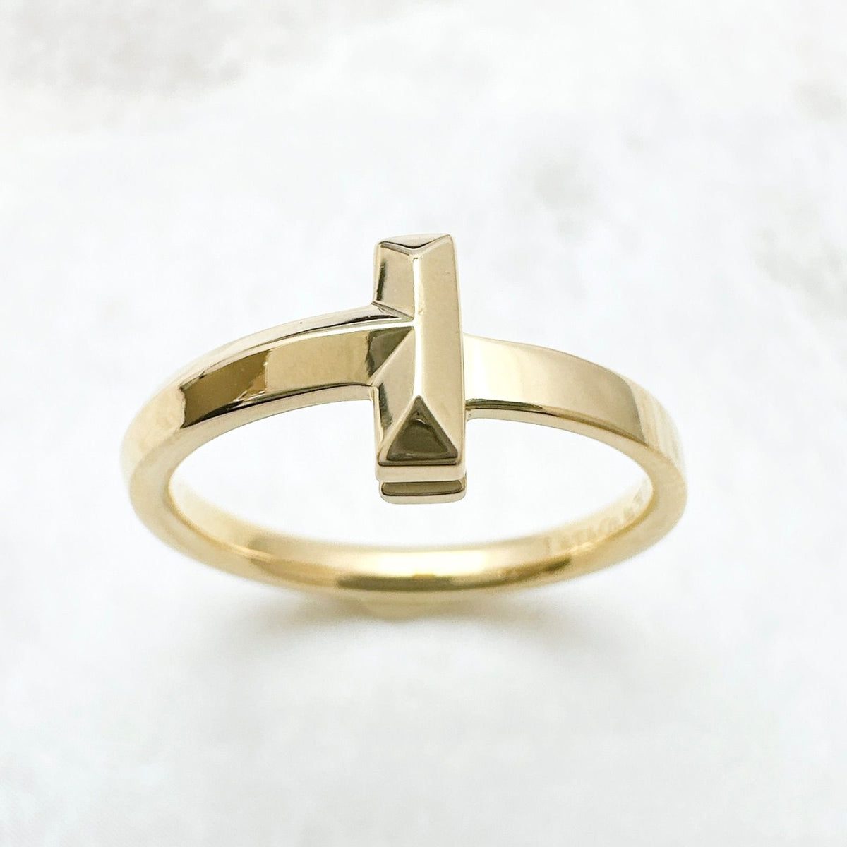 Tiffany & Co T One Yellow Gold Ring — view 3