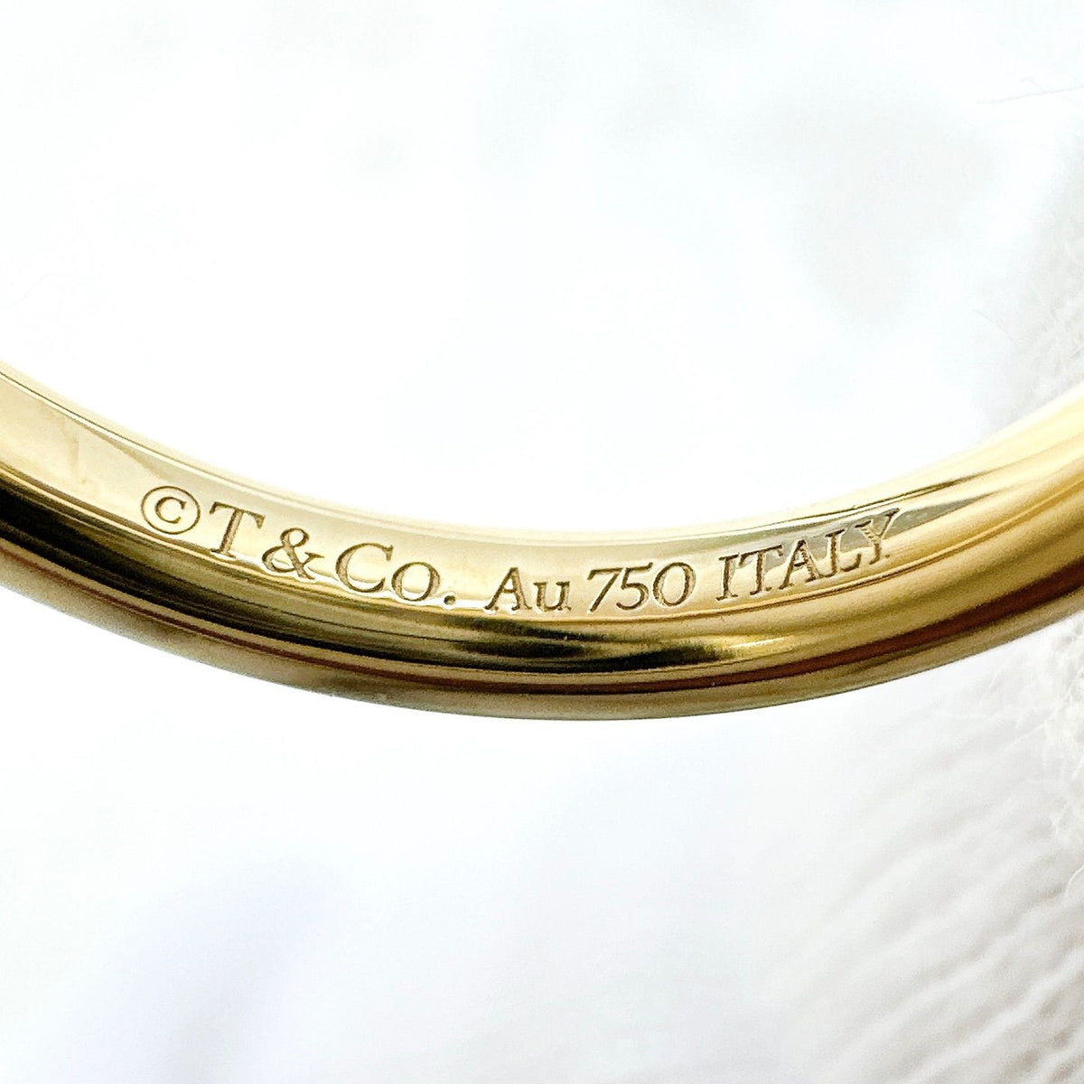 Tiffany & Co T One Yellow Gold Ring — view 6