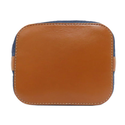 Fendi Mon Tresor Mini Drawstring Shoulder Bag Denim — view 4
