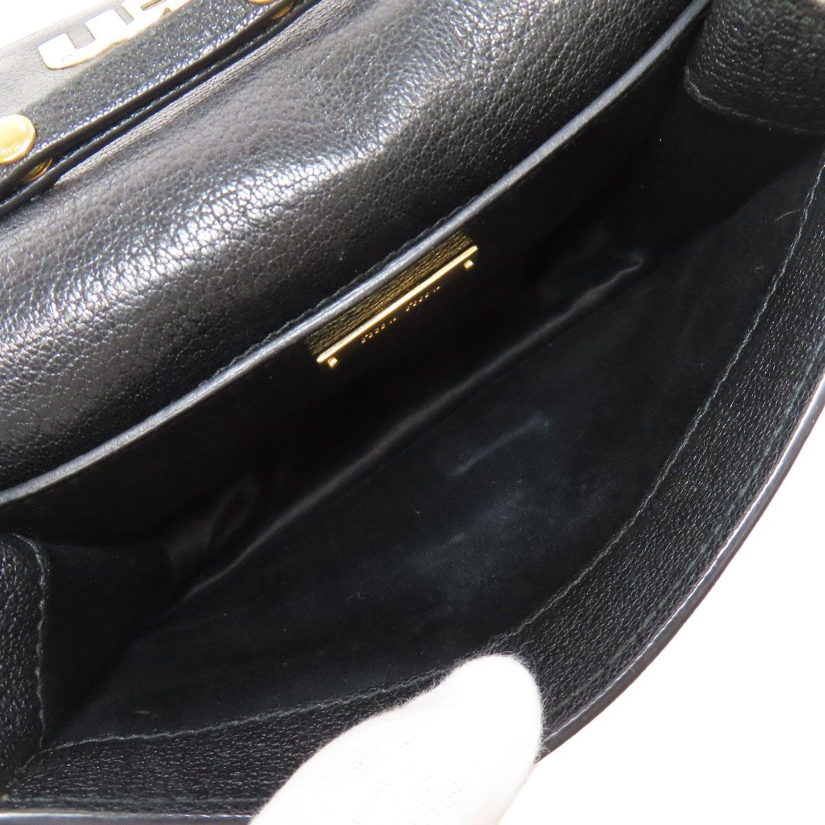 Miu Miu Chain Shoulder Bag Calfskin — view 5