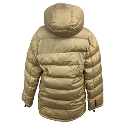 Prada Sport Down Coat S Beige Hood Removable 38 — view 2