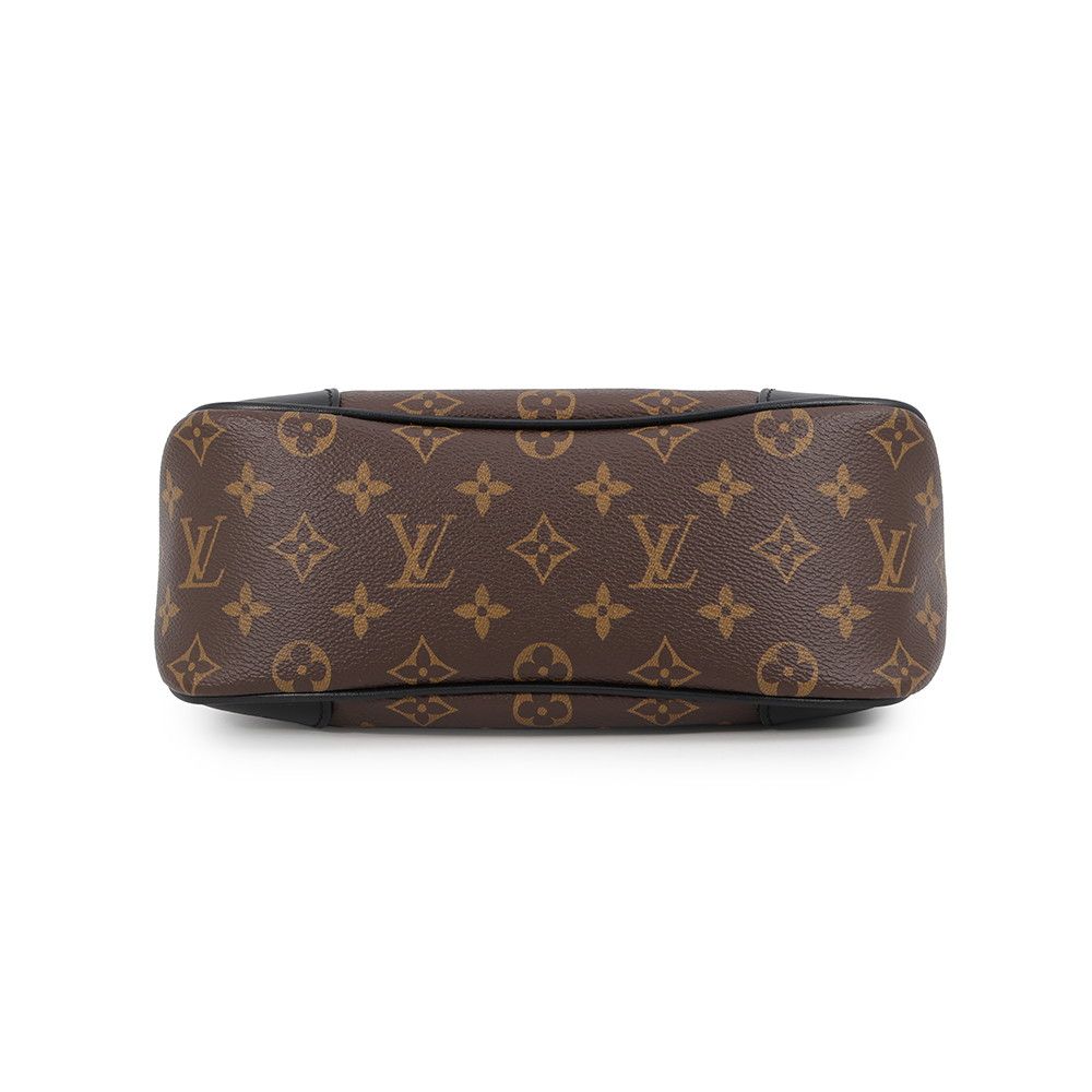 Louis Vuitton Shoulder Bag Monogram Boulogne PM Black — view 3