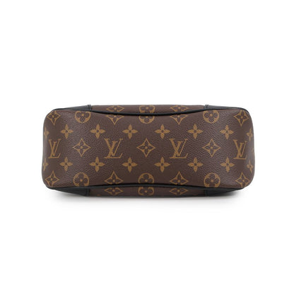 Louis Vuitton Shoulder Bag Monogram Boulogne PM Black — view 3
