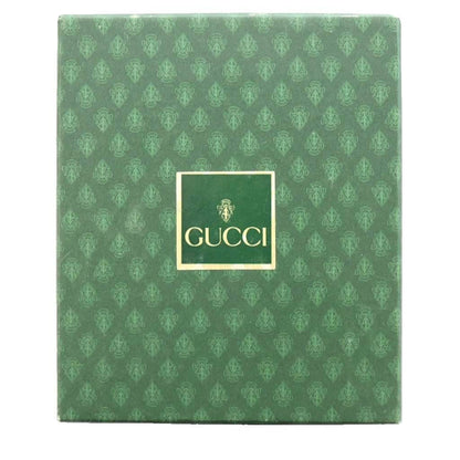 Gucci Bifold Wallet Compact Coin Purse Zip Around Bumpy Handle Leather Brown SS — view 8