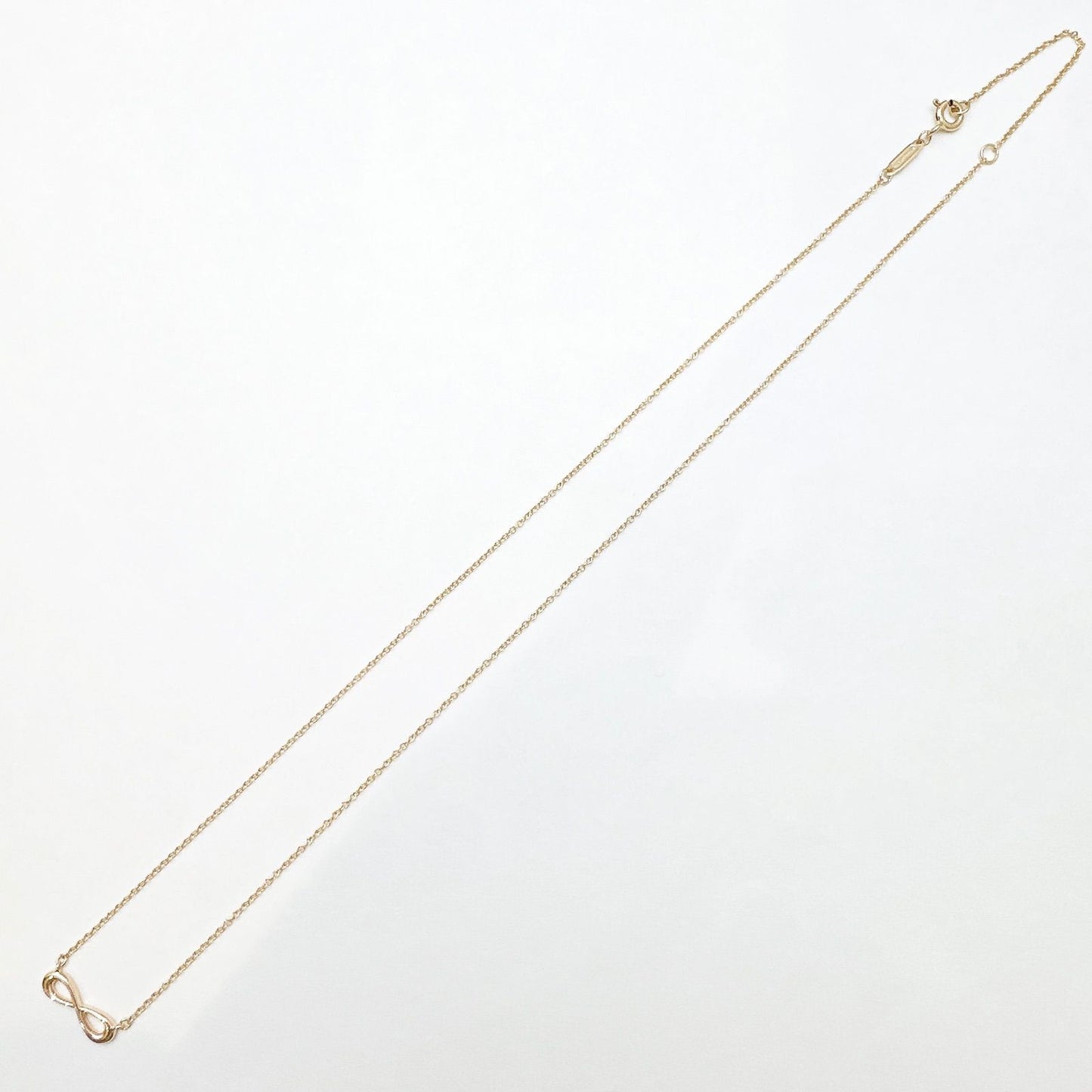 Tiffany & Co Infinity Pink Gold Necklace — view 5
