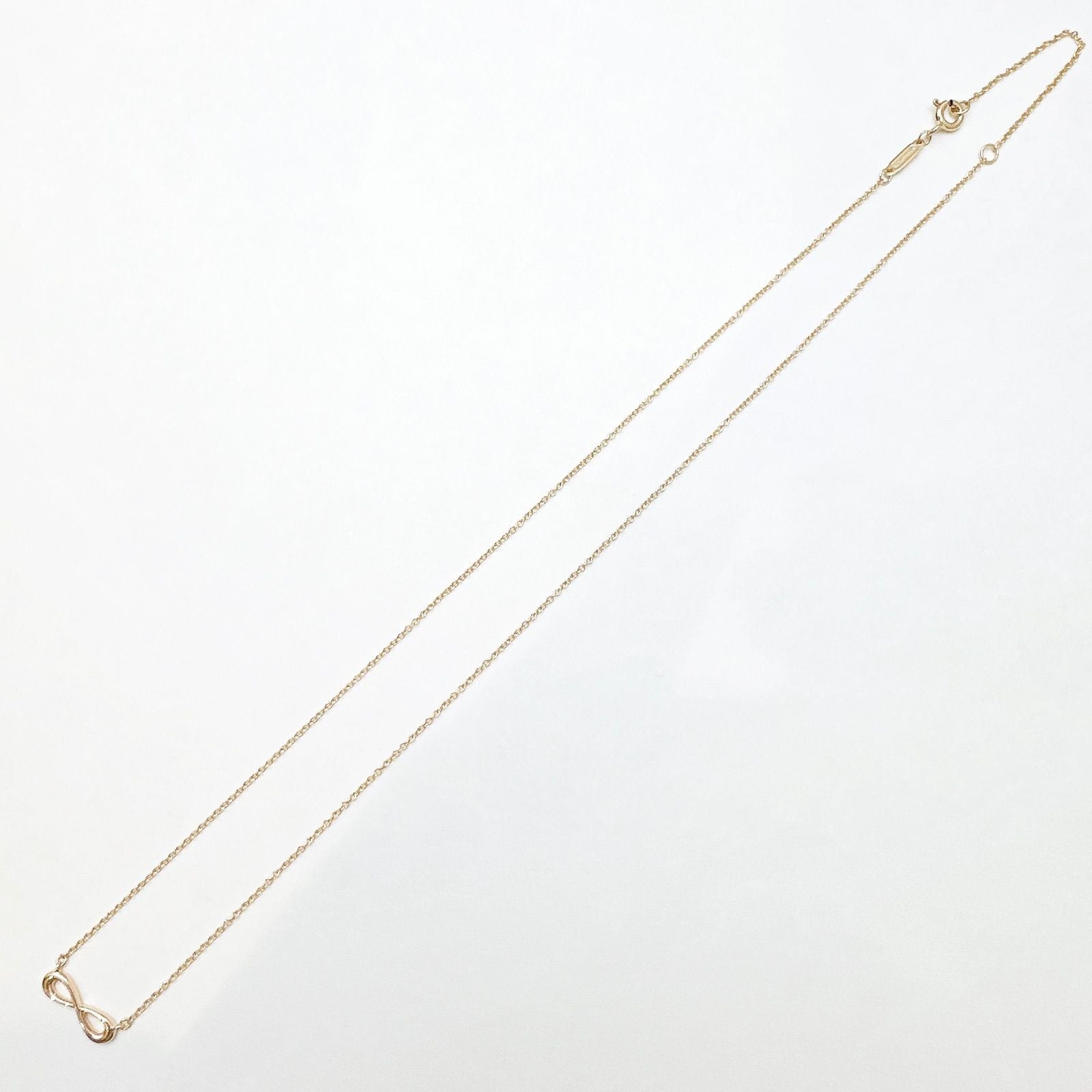 Tiffany & Co Infinity Pink Gold Necklace — view 5