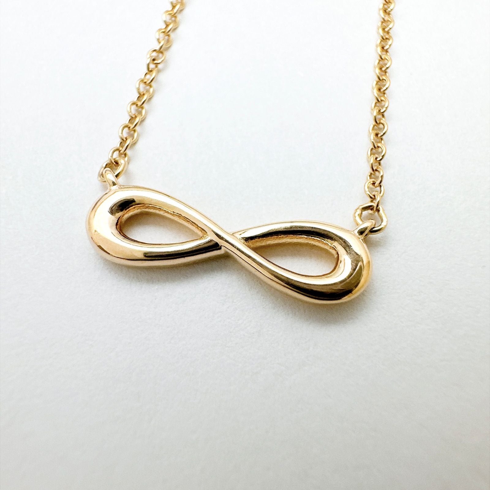 Tiffany & Co Infinity Pink Gold Necklace — view 2