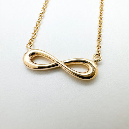 Tiffany & Co Infinity Pink Gold Necklace — view 2