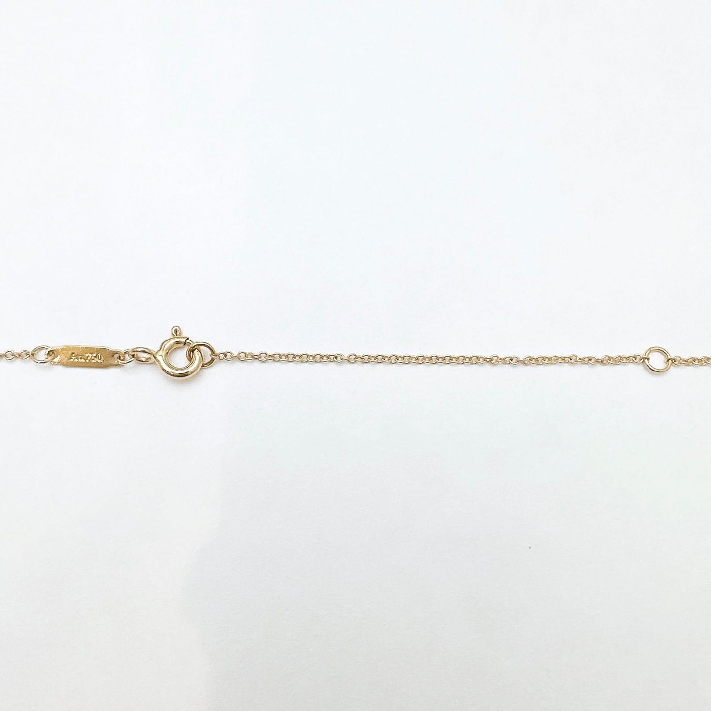 Tiffany & Co Infinity Pink Gold Necklace — view 6