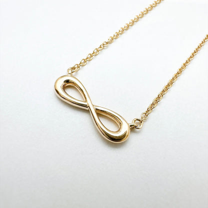 Tiffany & Co Infinity Pink Gold Necklace — view 3