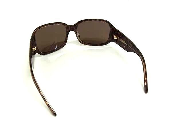 Dolce & Gabbana Sunglasses Brown Acetate Leopard Print Gold Eyewear — view 2