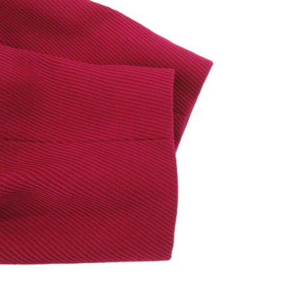 Saint Laurent Stand Collar Jacket Single Wool Purple 36 — view 5