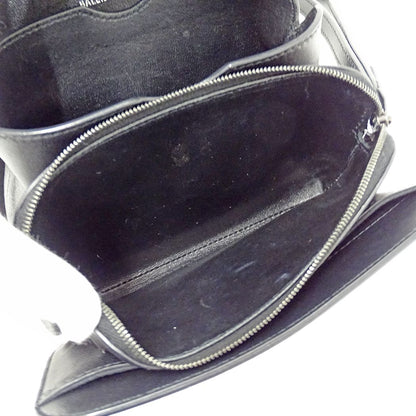 Balenciaga Shoulder Bag Clutch 2-Way Leather Black Small — view 8