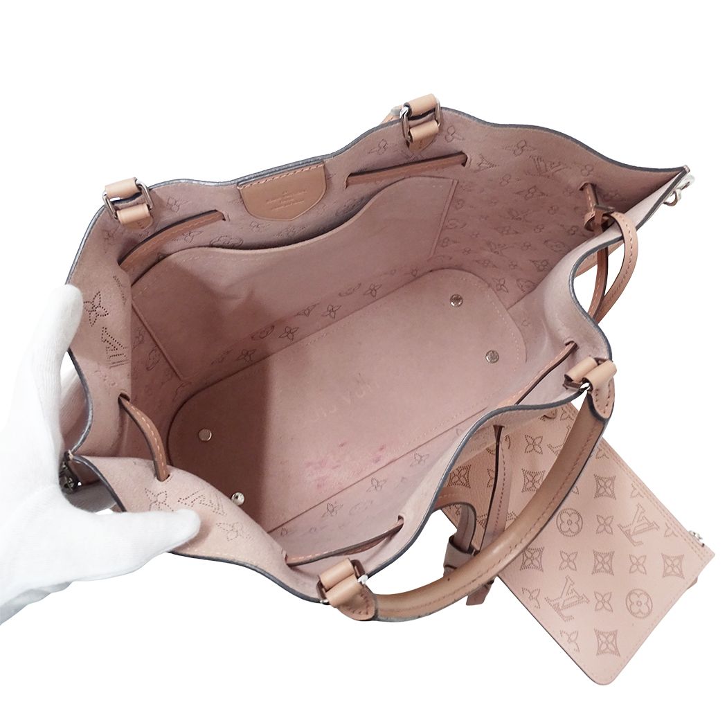 Louis Vuitton Monogram Mahina 2-Way Shoulder Bag Girolatta Magnolia Pink — view 5