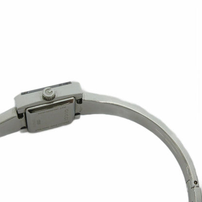 Gucci Frame Watch Square Quartz 128.5 Dial GG Pattern Silver Color MG — view 7