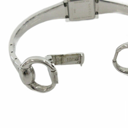Gucci Frame Watch Square Quartz 128.5 Dial GG Pattern Silver Color MG — view 5