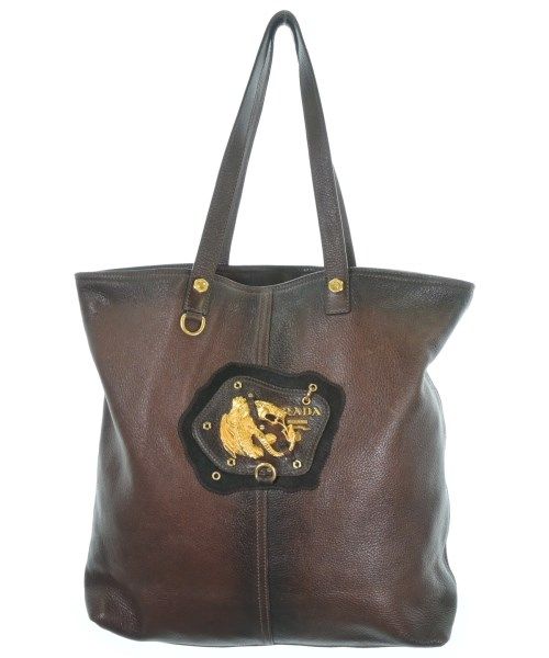 Prada Tote Bag Brown