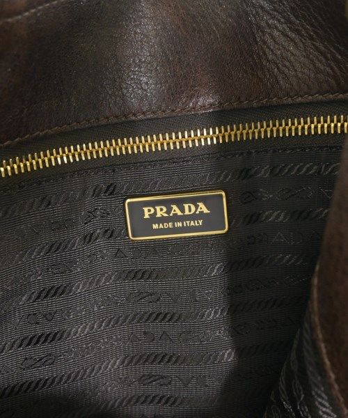 Prada Tote Bag Brown — view 4