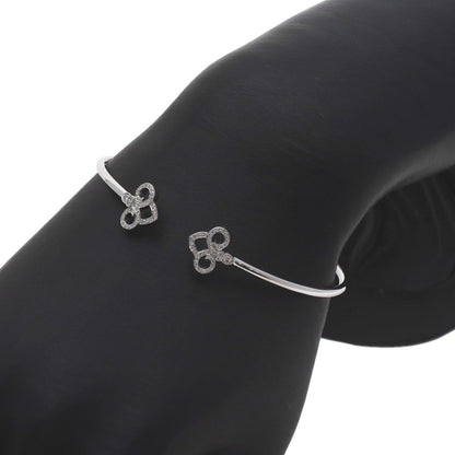 Tiffany & Co Fleur Doris Diamond Bracelet 18K White Gold — view 5